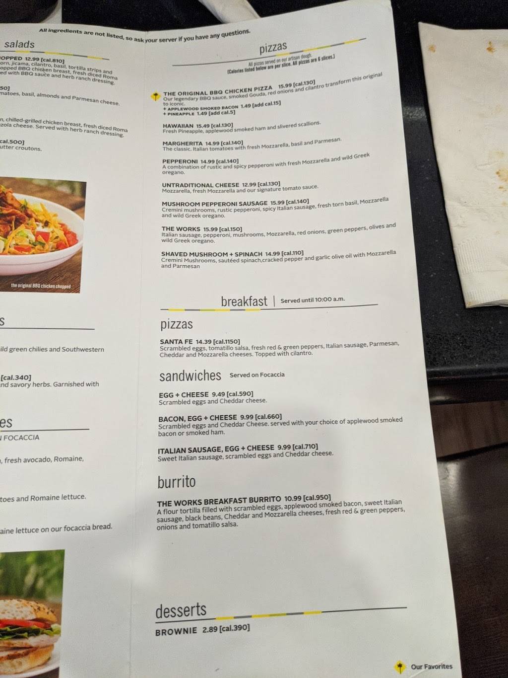 California Pizza Kitchen | restaurant | 18601 Airport Way, Santa Ana, CA 92707, USA | 9492526125 OR +1 949-252-6125