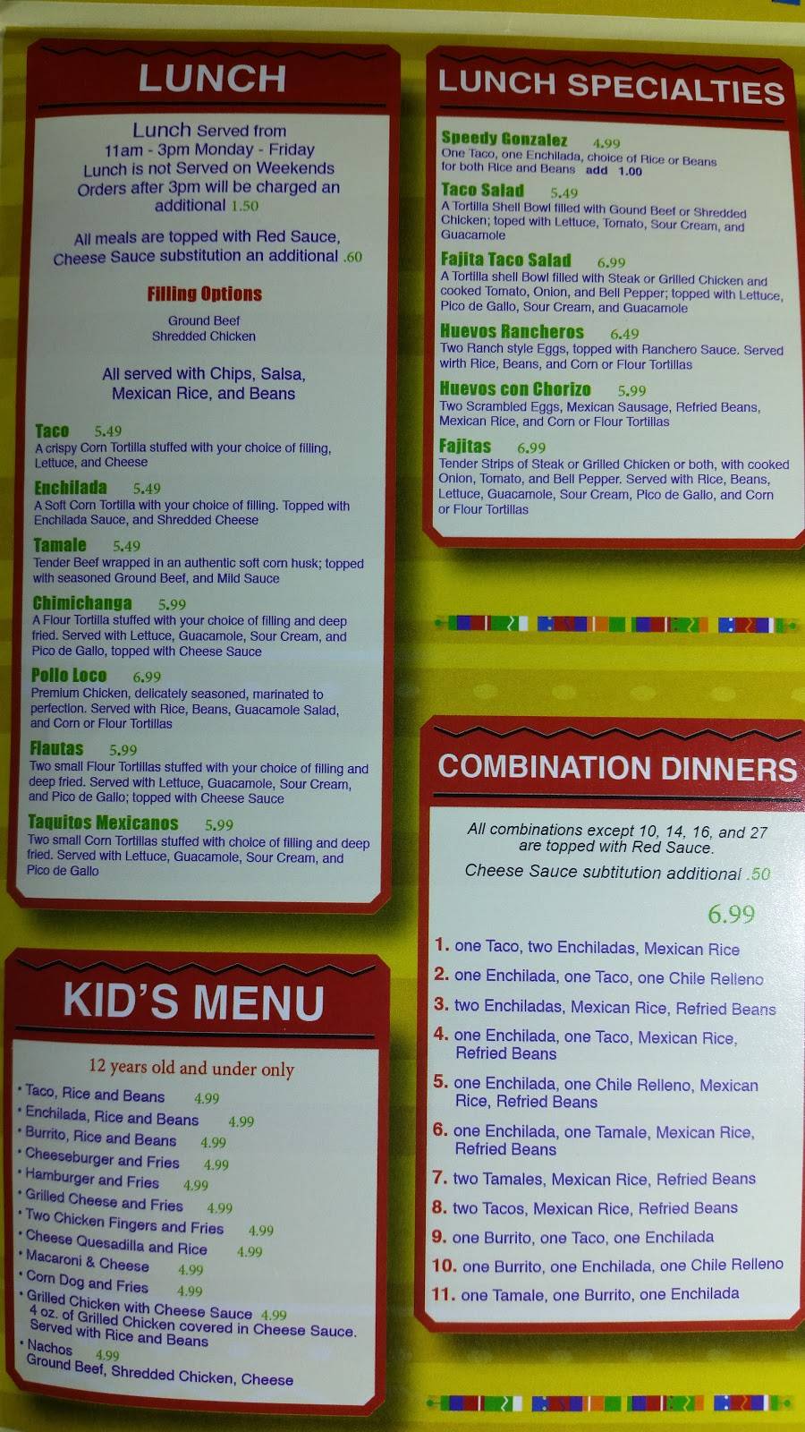 La Famila Mexican Restaurant | restaurant | 20771 Millwood Rd, Jasper, MO 64755, USA | 4175254411 OR +1 417-525-4411