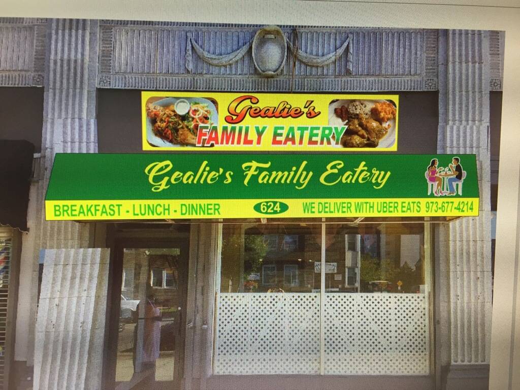Gealie Family Eatery | restaurant | 624 Central Ave, East Orange, NJ 07018, USA | 9736774214 OR +1 973-677-4214