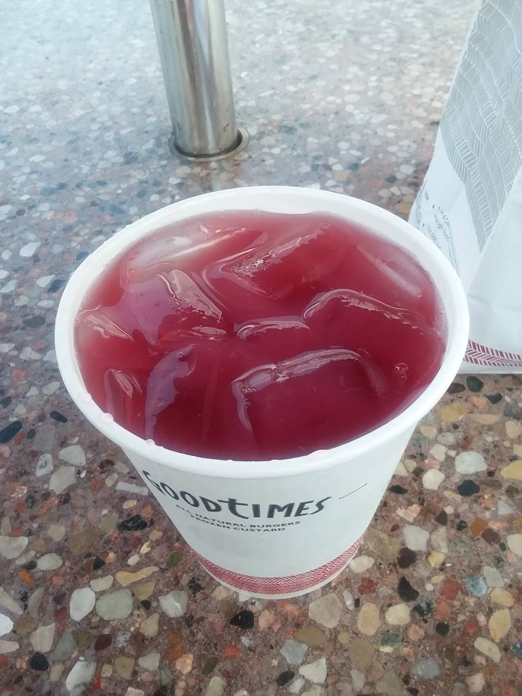 Good Times Burgers & Frozen Custard | restaurant | 8950 E Hampden Ave, Denver, CO 80231, USA | 3037717525 OR +1 303-771-7525