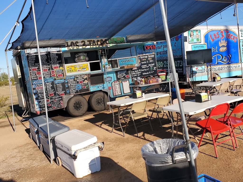 Los 3 Tacos Del Rey (Mobile Food Truck and Catering) | restaurant | 16949 W Deer Valley Rd, Surprise, AZ 85387, USA | 4802576073 OR +1 480-257-6073