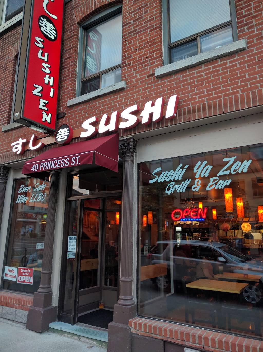 Sushiya Zen | restaurant | 49 Princess St, Kingston, ON K7L 1A3, Canada | 6135302546 OR +1 613-530-2546