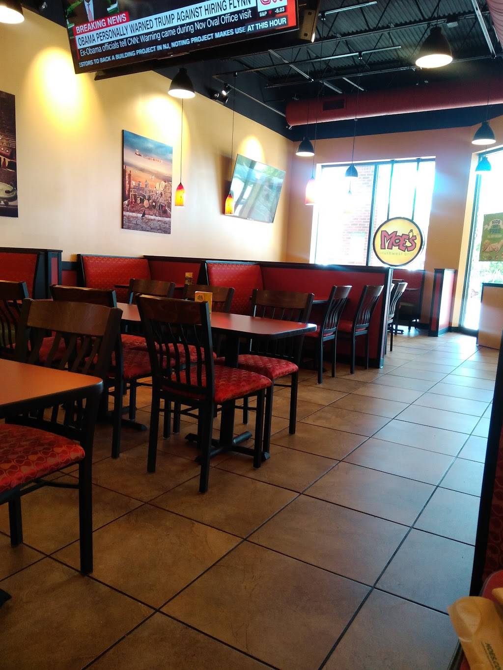 Moes Southwest Grill | restaurant | 705 Friendly Center Rd Drive, Greensboro, NC 27408, USA | 3362451771 OR +1 336-245-1771