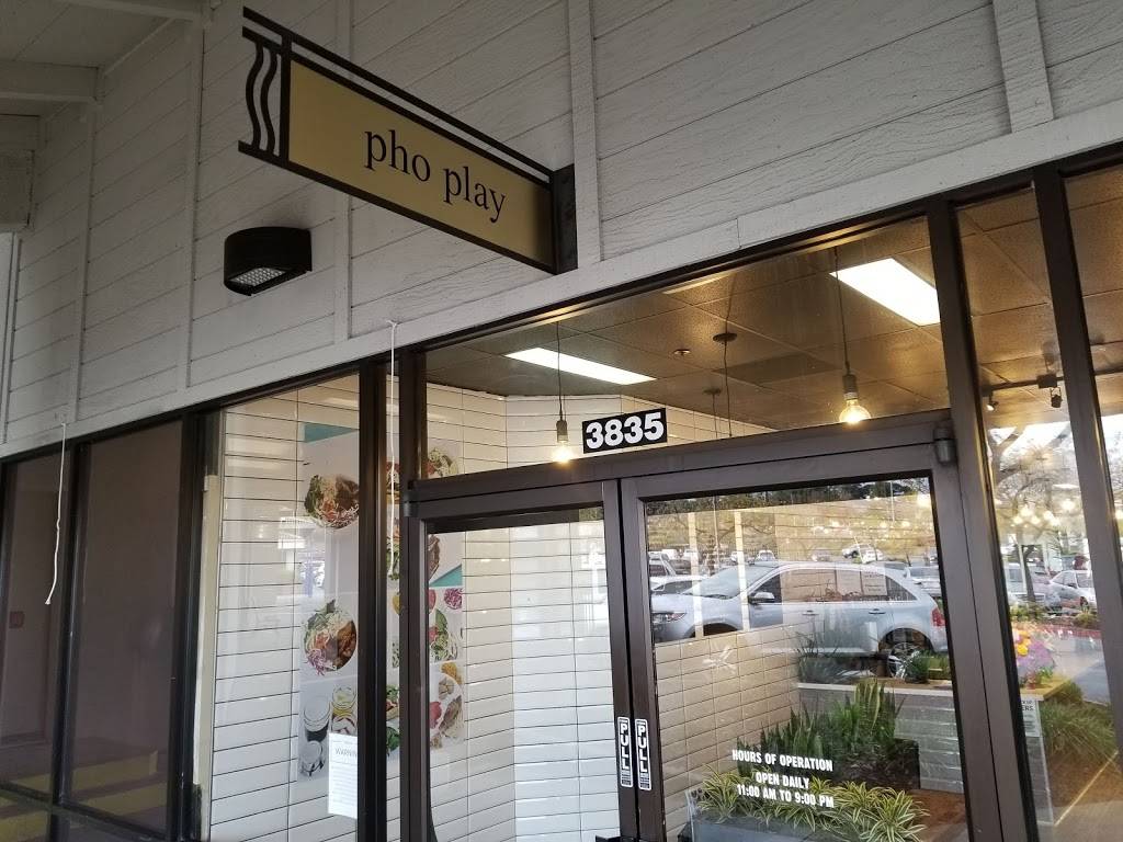 Pho Play | restaurant | 3835 E Castro Valley Blvd, Castro Valley, CA 94552, USA | 5109408281 OR +1 510-940-8281