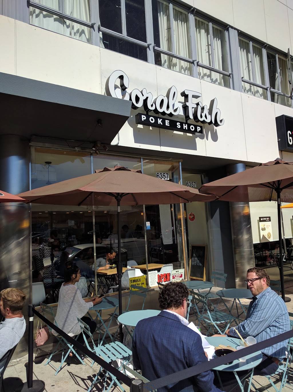 Coral Fish Poke shop | restaurant | 6357 Wilshire Blvd, Los Angeles, CA 90048, USA | 3236558060 OR +1 323-655-8060