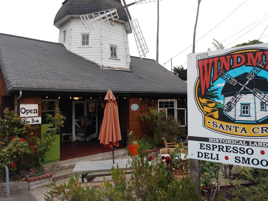 Windmill | cafe | 21231 E Cliff Dr, Santa Cruz, CA 95062, USA | 8314644698 OR +1 831-464-4698