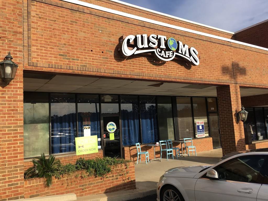 Customs Cafe | restaurant | 1845 Montgomery Hwy suite 207, Hoover, AL 35244, USA | 2059870176 OR +1 205-987-0176