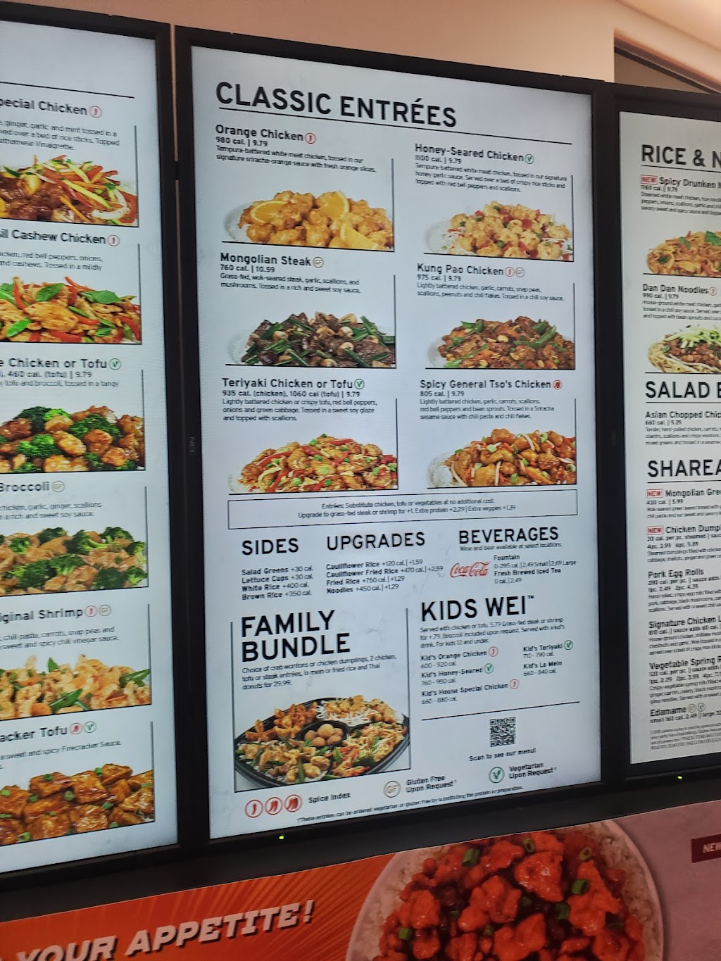 Pei Wei Asian Kitchen | restaurant | 3011 E Colonial Dr, Orlando, FL 32803, USA | 4075638777 OR +1 407-563-8777