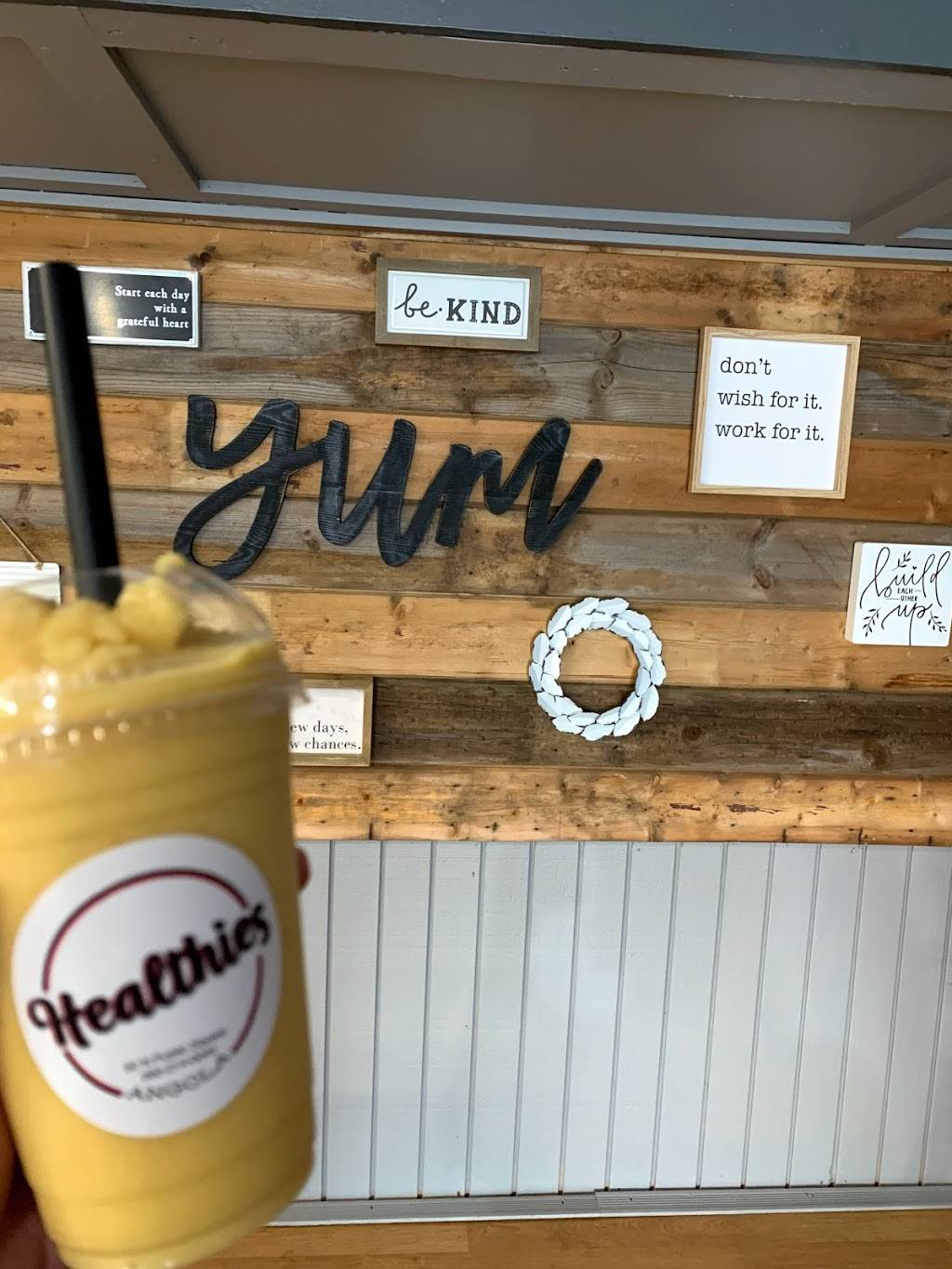 Healthies Angola | restaurant | 50 N Public Square, Angola, IN 46703, USA | 2602140044 OR +1 260-214-0044