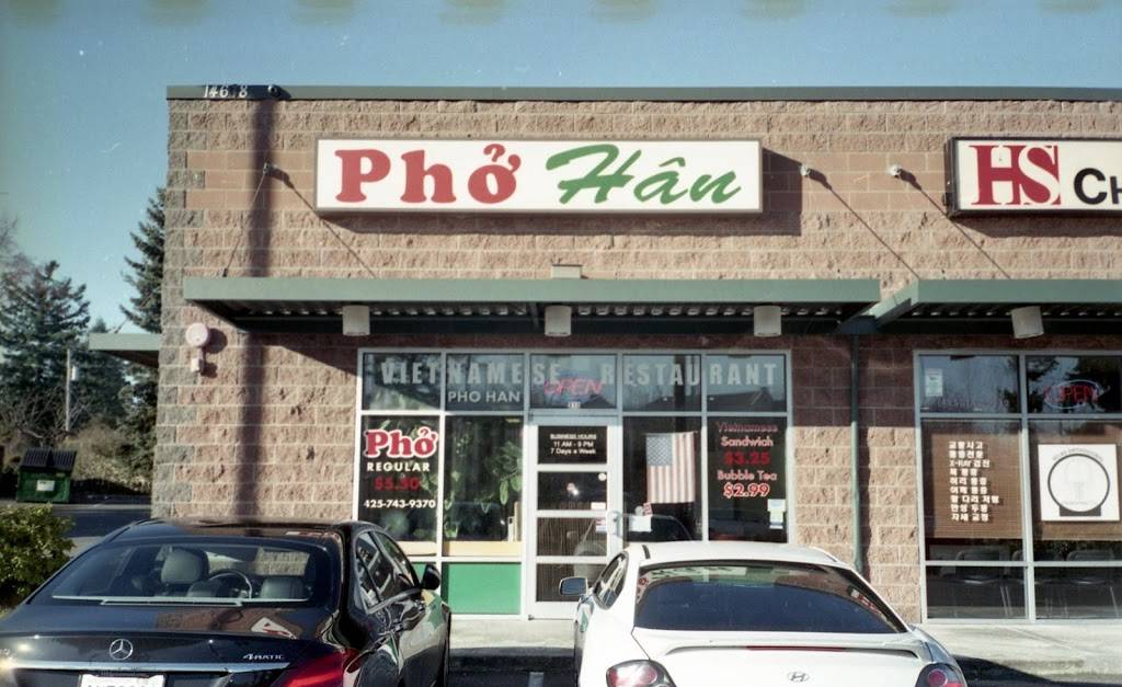 Pho Han Vietnamese Restaurant | restaurant | 14608 Hwy 99, Lynnwood, WA 98087, USA | 4257439370 OR +1 425-743-9370