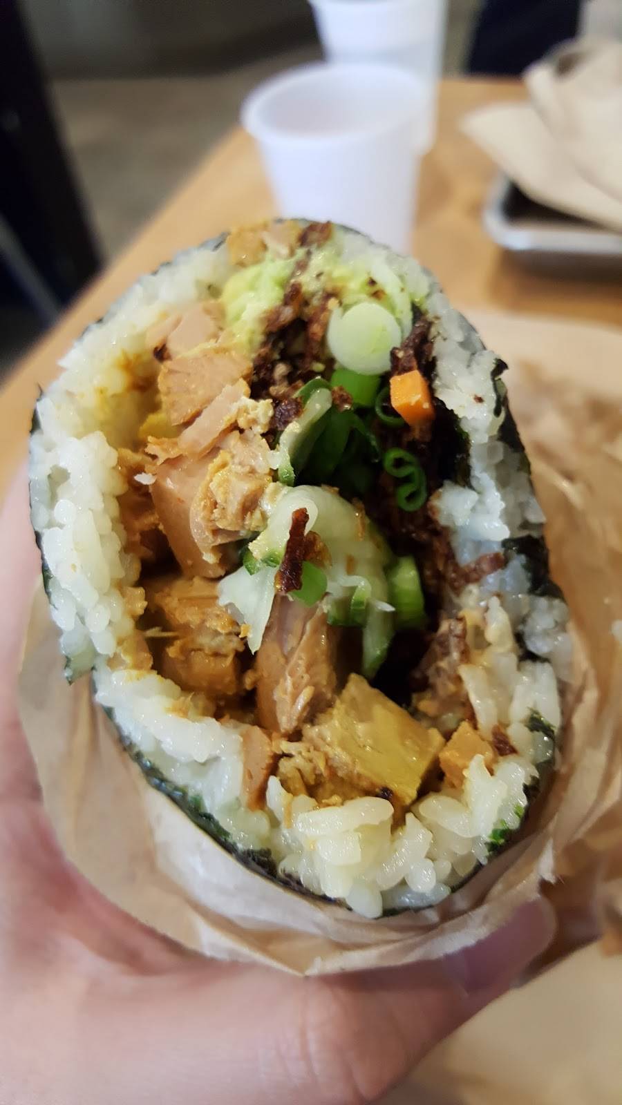 Nushii Sushi Burritos And Bowls | restaurant | 1055 Broxton Ave, Los Angeles, CA 90024, USA | 3102310380 OR +1 310-231-0380