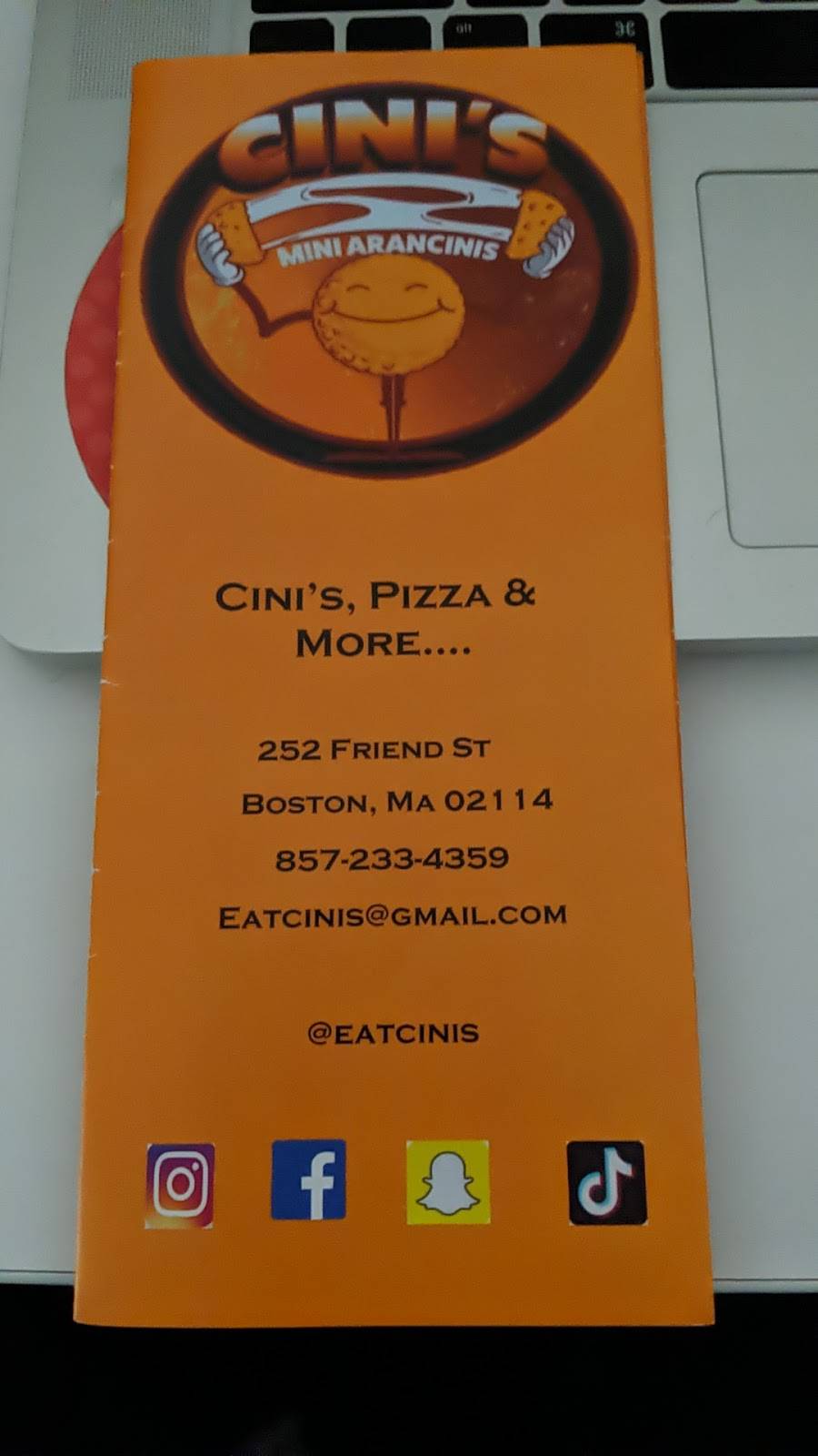 CINIS | meal takeaway | 252 Friend St, Boston, MA 02114, USA | 8572334359 OR +1 857-233-4359