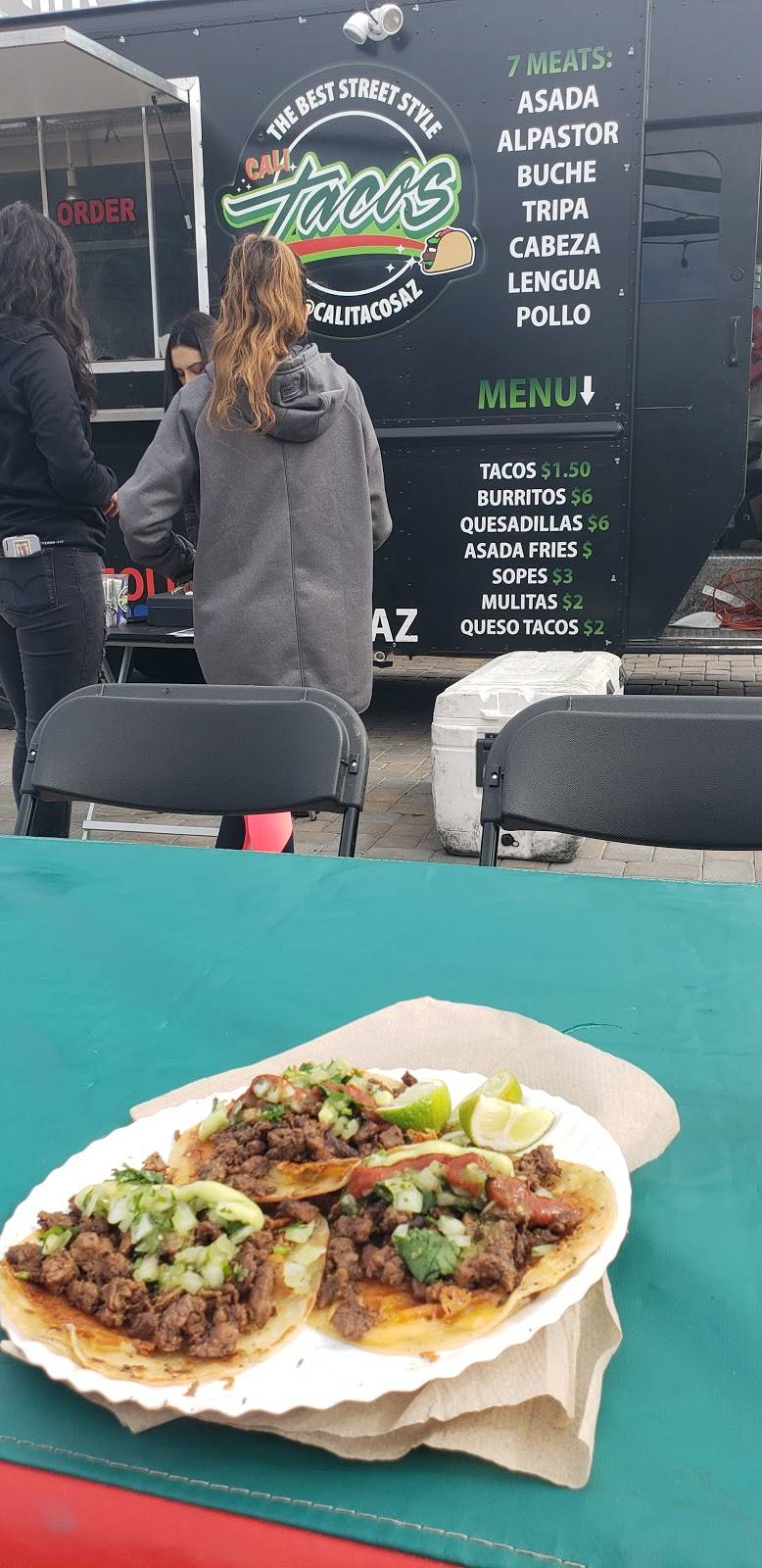 Cali Tacos | restaurant | 5923 S Avondale Blvd, Tolleson, AZ 85353, USA | 6025157335 OR +1 602-515-7335