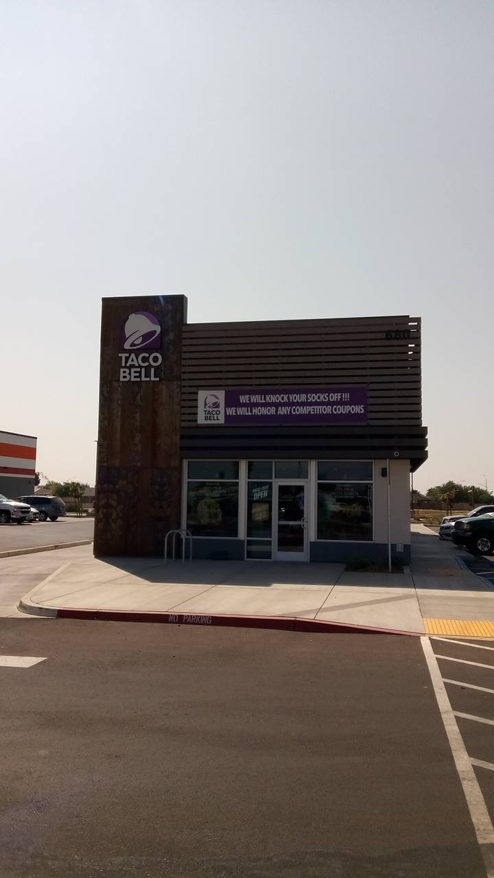 Taco Bell | meal takeaway | 680 Derrick Ave, Mendota, CA 93640, USA | 5594240065 OR +1 559-424-0065