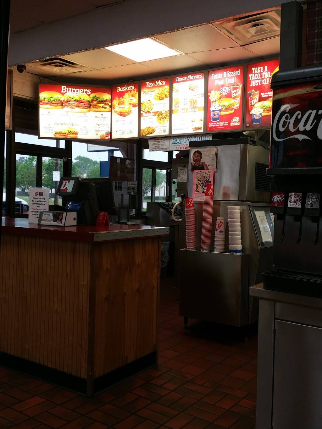 Dairy Queen Store | restaurant | 481 S US-69, Huntington, TX 75949, USA | 9368765209 OR +1 936-876-5209