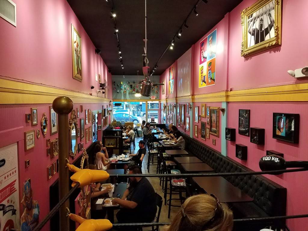 Lucha Libre Taco Shop | restaurant | 3016 University Ave, San Diego, CA 92104, USA | 6194871520 OR +1 619-487-1520