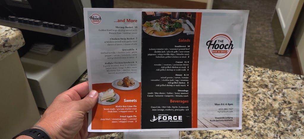 The Hooch Restaurant & Bar | restaurant | 107 Kissam St, Bldg. 90910, Hurlburt Field, FL 32544, USA | 8508847507 OR +1 850-884-7507
