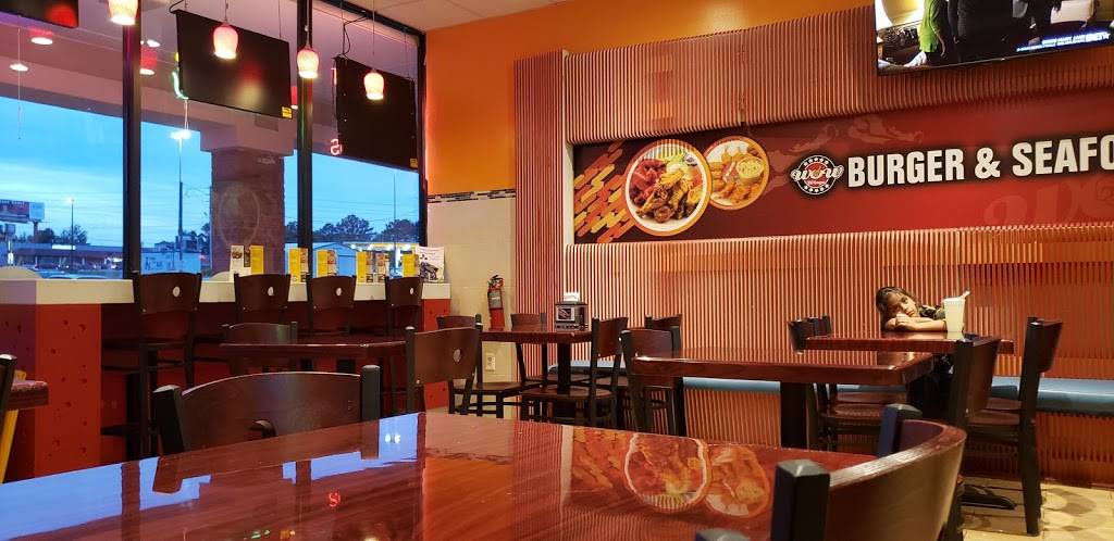 WOW BURGER & SEAFOOD | restaurant | 6118 D Covington Hwy, Lithonia, GA 30058, USA | 7708025088 OR +1 770-802-5088