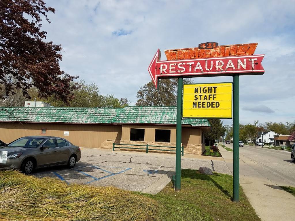 Community Restaurant | restaurant | 421 E Main Ave, Zeeland, MI 49464, USA | 6167724005 OR +1 616-772-4005