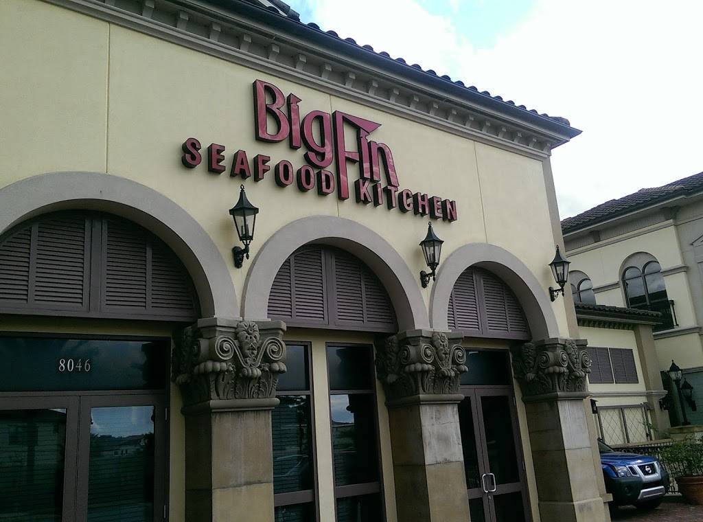 Big Fin Seafood Kitchen | restaurant | 8046 Via Dellagio Way Dellagio, Orlando, FL 32819, USA | 4076158888 OR +1 407-615-8888