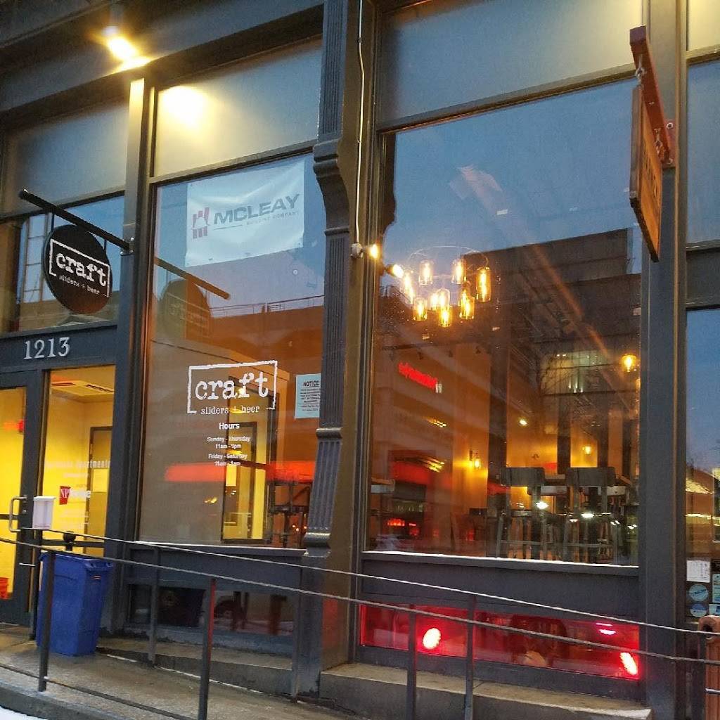 Craft Sliders + Beer | restaurant | 1213 Harney St ste a, Omaha, NE 68102, USA | 4026142063 OR +1 402-614-2063