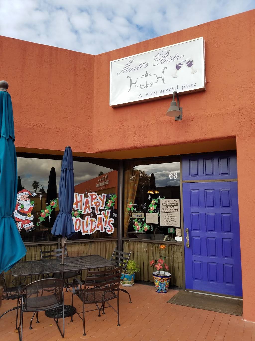 Martis Bistro | restaurant | 101 South La Cañada Drive #68, Green Valley, AZ 85614, USA | 5202230888 OR +1 520-223-0888
