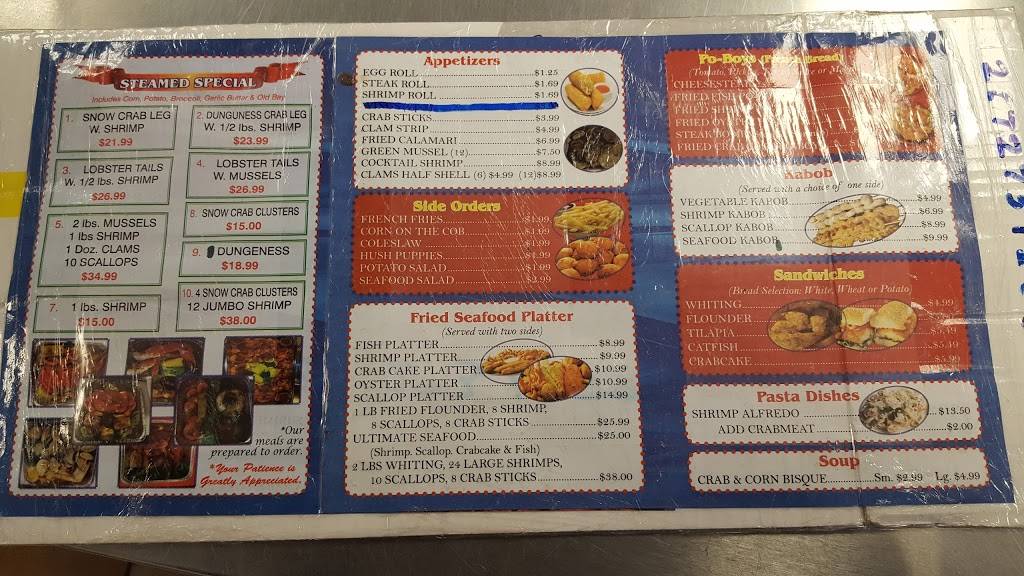 Fresh Gulf Seafood | restaurant | 2528 S 24th St, Philadelphia, PA 19145, USA | 2672731288 OR +1 267-273-1288