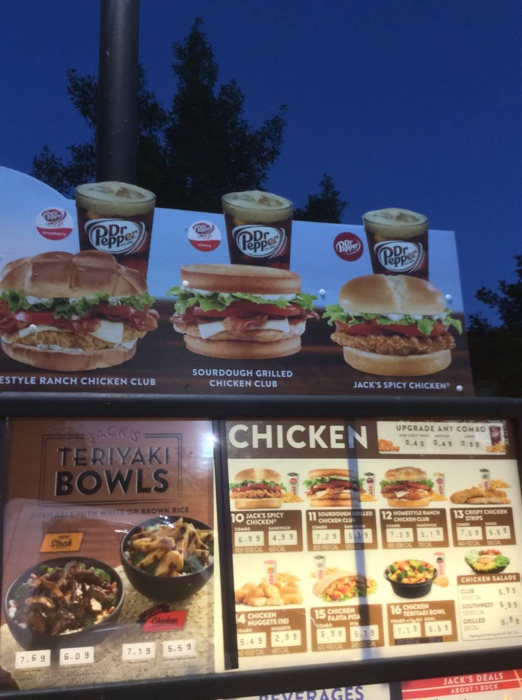 Jack in the Box | restaurant | 1908 E Main St, League City, TX 77573, USA | 2813389328 OR +1 281-338-9328