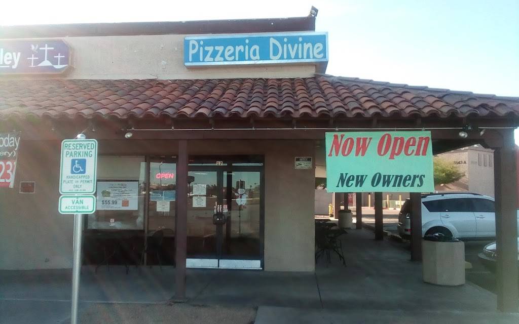 Pizzeria Divine | restaurant | 8525 Grand Ave #17, Peoria, AZ 85345, USA | 6239799233 OR +1 623-979-9233