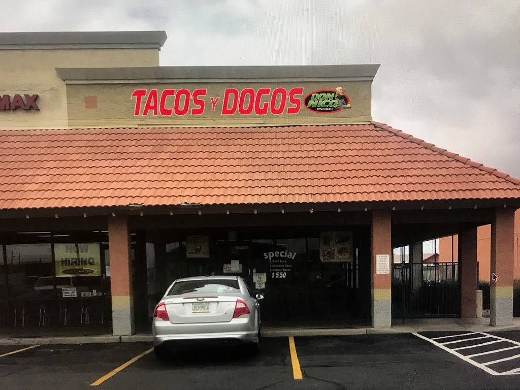 Tacos & Dogos Don Nico Restaurant | restaurant | 1140 S Country Club Dr suite 101, Mesa, AZ 85210, USA | 4805901351 OR +1 480-590-1351