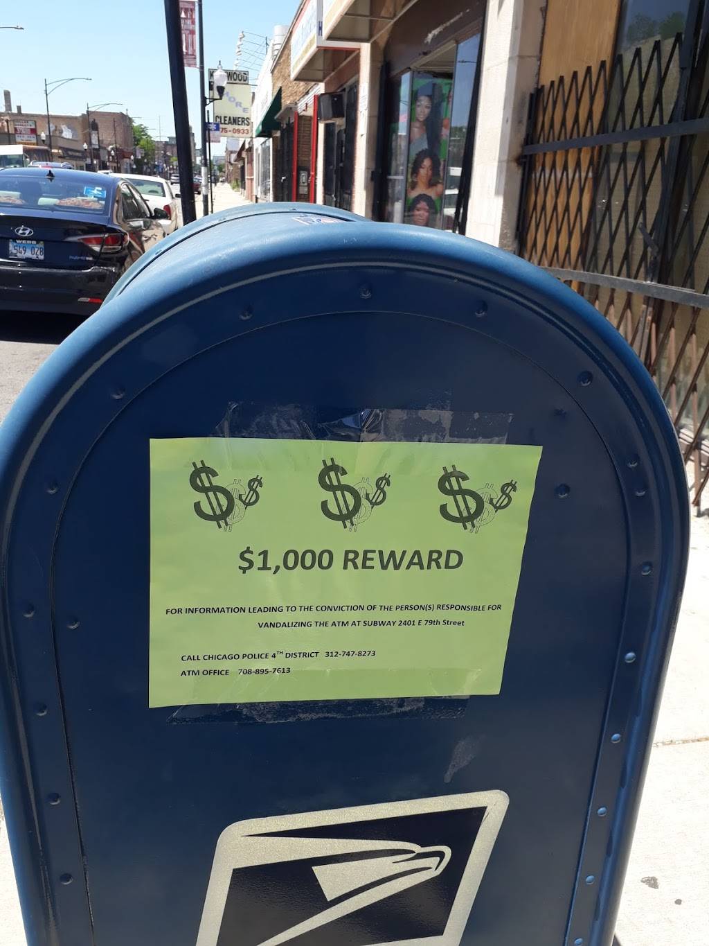 Subway Restaurants | restaurant | 2401 E 79th St, Chicago, IL 60649, USA | 7737344658 OR +1 773-734-4658