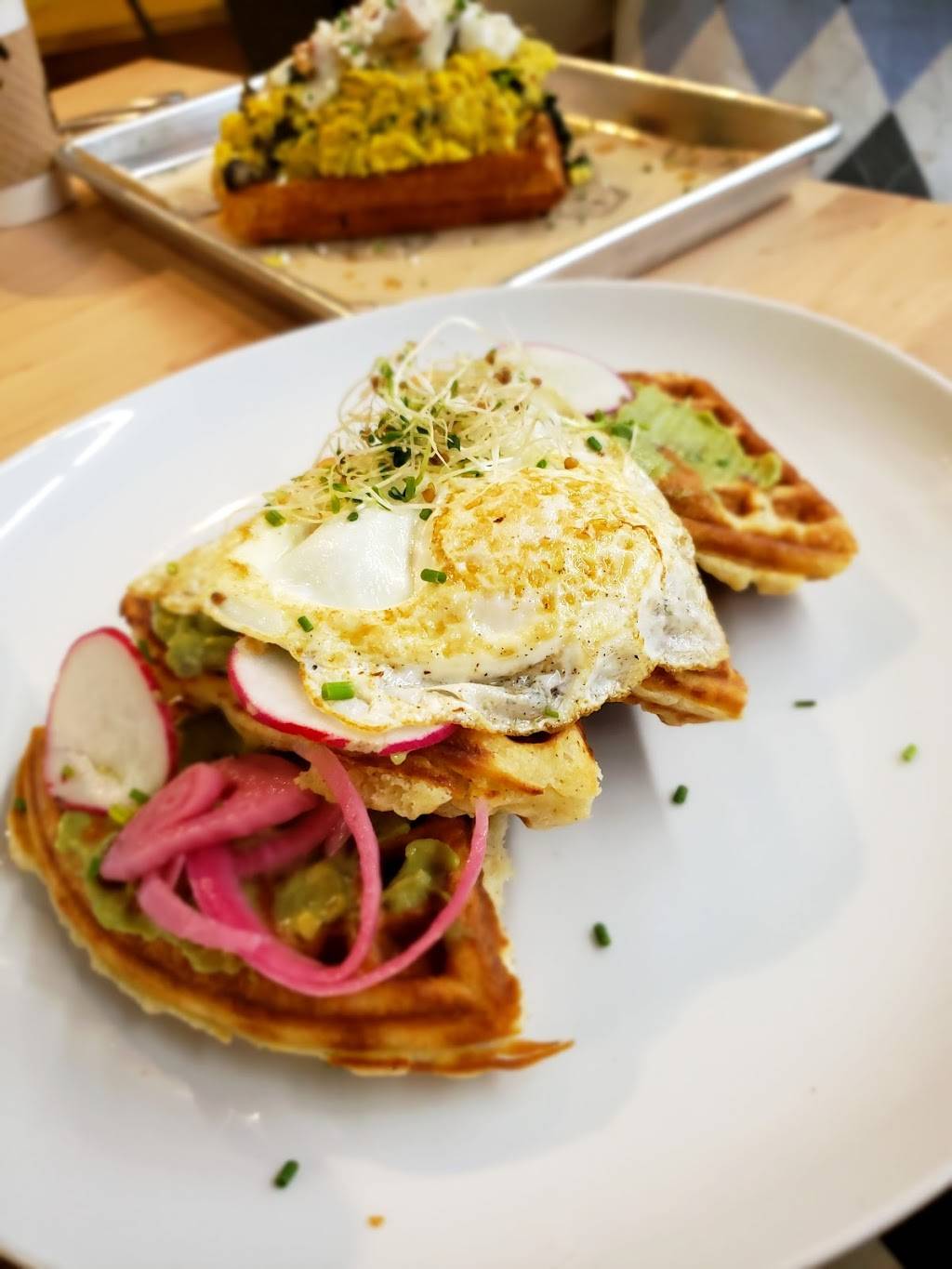 Waffle Champion | restaurant | 1212 N Walker Ave #100, Oklahoma City, OK 73103, USA | 4055259235 OR +1 405-525-9235