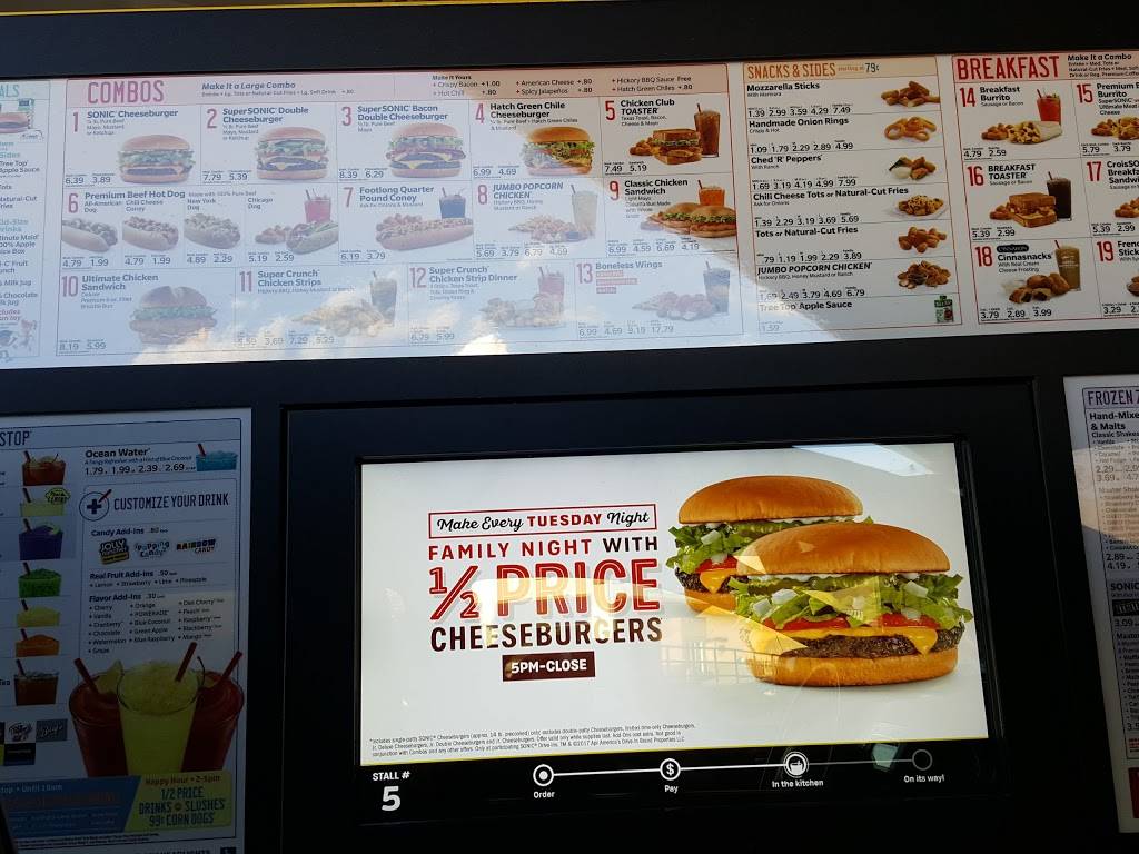 Sonic Drive-In | restaurant | 3110 Juan Tabo Blvd NE, Albuquerque, NM 87111, USA | 5052925377 OR +1 505-292-5377