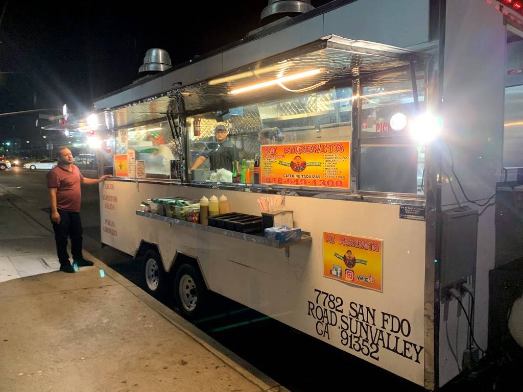 Mi Morenita taco truck | restaurant | 6743 Sepulveda Blvd, Van Nuys, CA 91406, USA | 8186191300 OR +1 818-619-1300