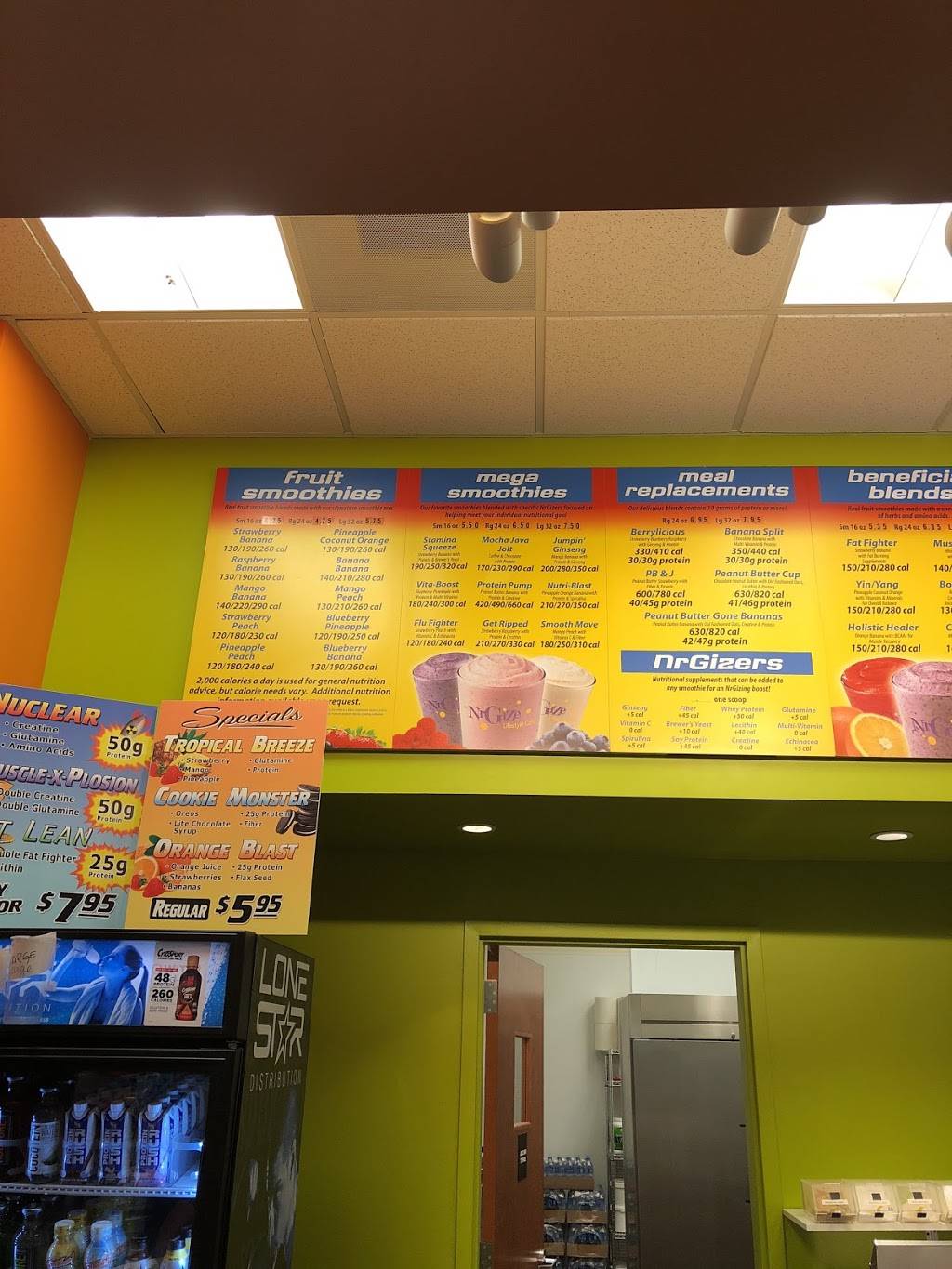 Nrgize - Temporarily Closed | cafe | 1041 S University Dr, Plantation, FL 33324, USA | 8664524252 OR +1 866-452-4252