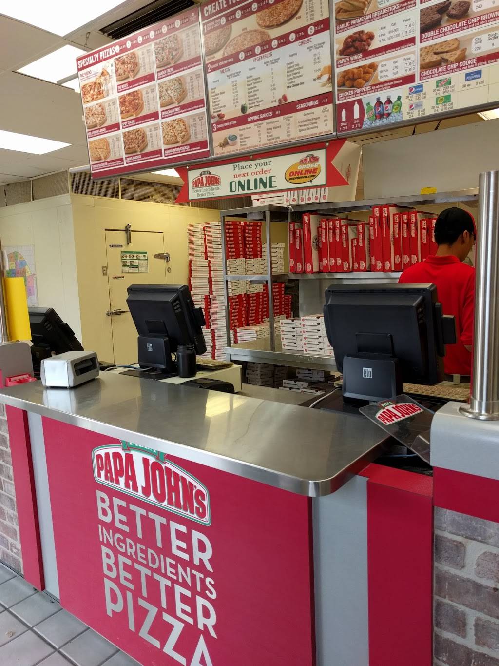 Papa Johns Pizza | restaurant | 1520 E Main St, Richmond, IN 47374, USA | 7659667272 OR +1 765-966-7272