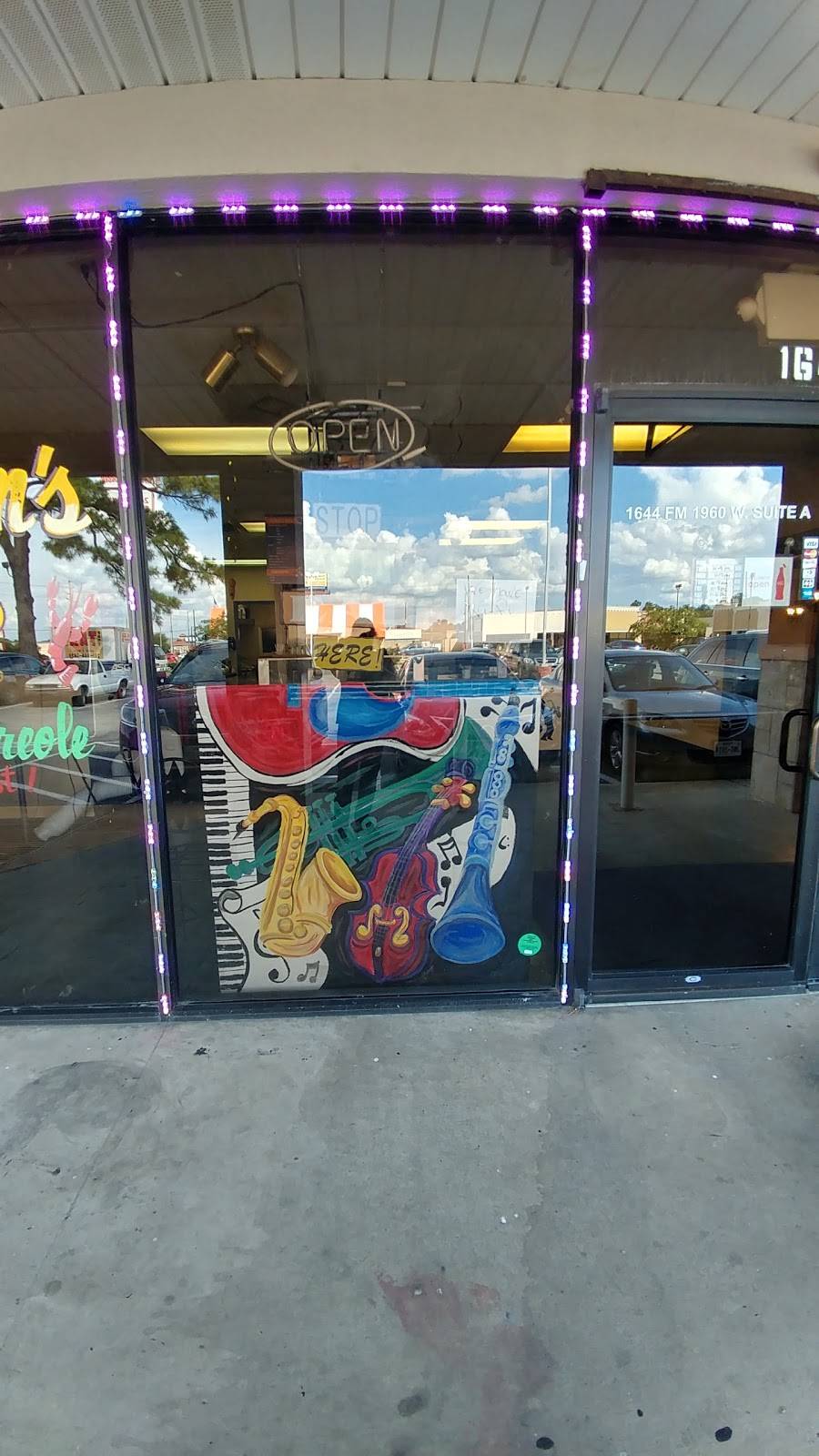 Le Pams House of Creole | restaurant | 1644 Farm to Market 1960 Rd W A, Houston, TX 77090, USA | 2814441464 OR +1 281-444-1464