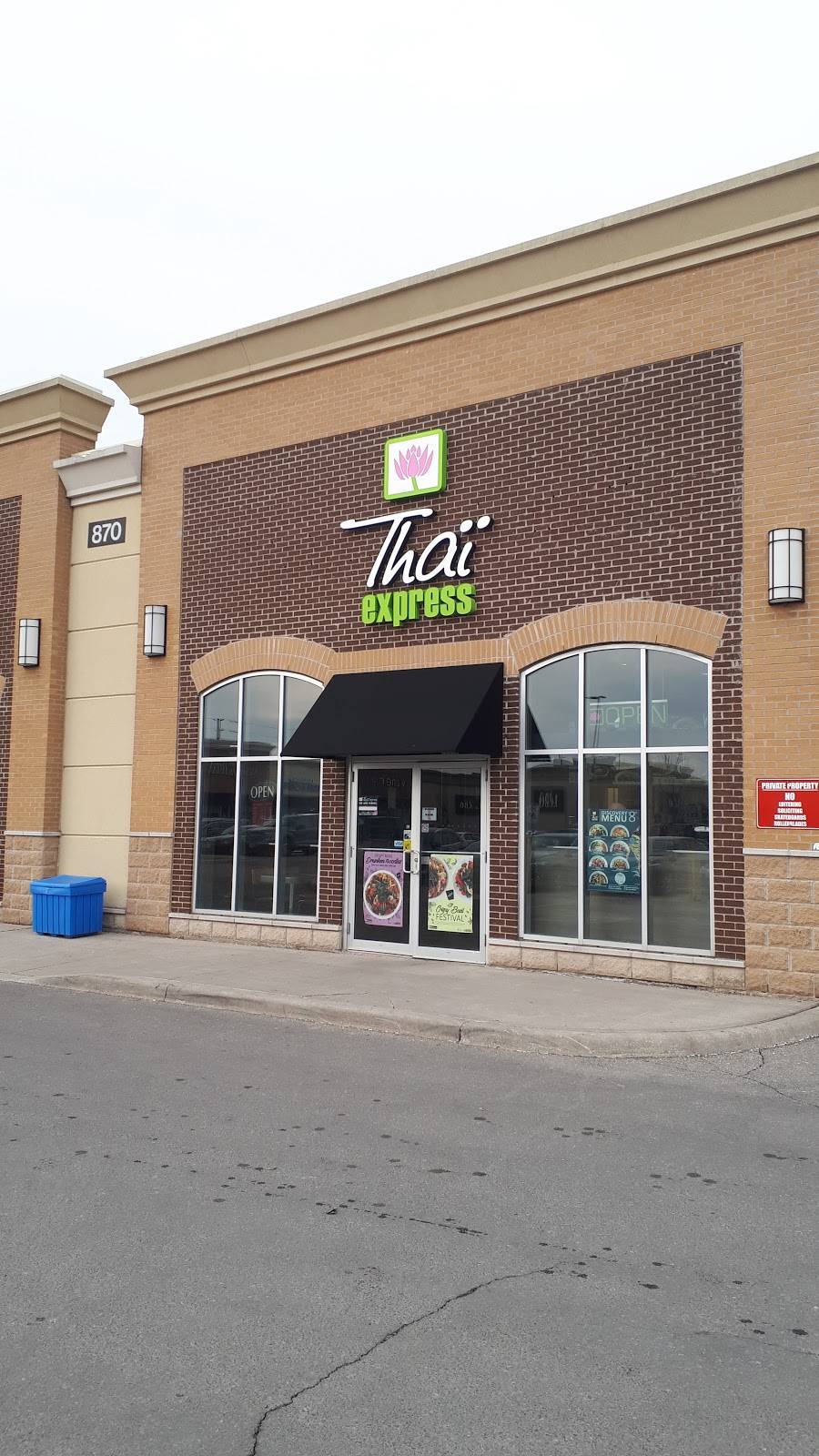 Thai Express | restaurant | 870 Main St E, Milton, ON L9T 0J4, Canada | 9056367850 OR +1 905-636-7850