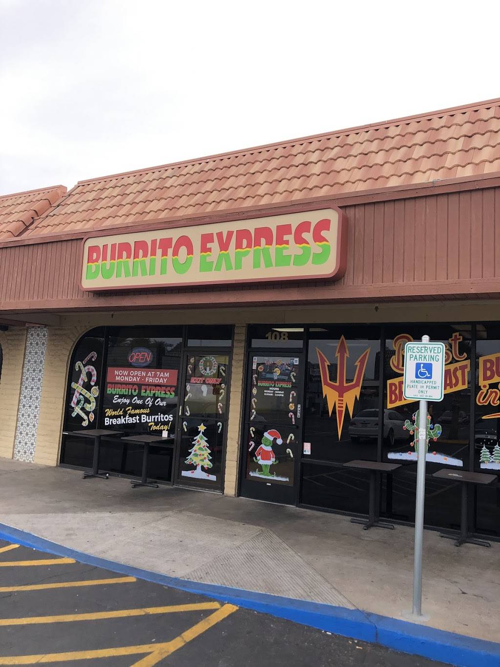 Burrito Express | restaurant | 933 E W University Dr #108, Tempe, AZ 85281, USA | 4806643644 OR +1 480-664-3644