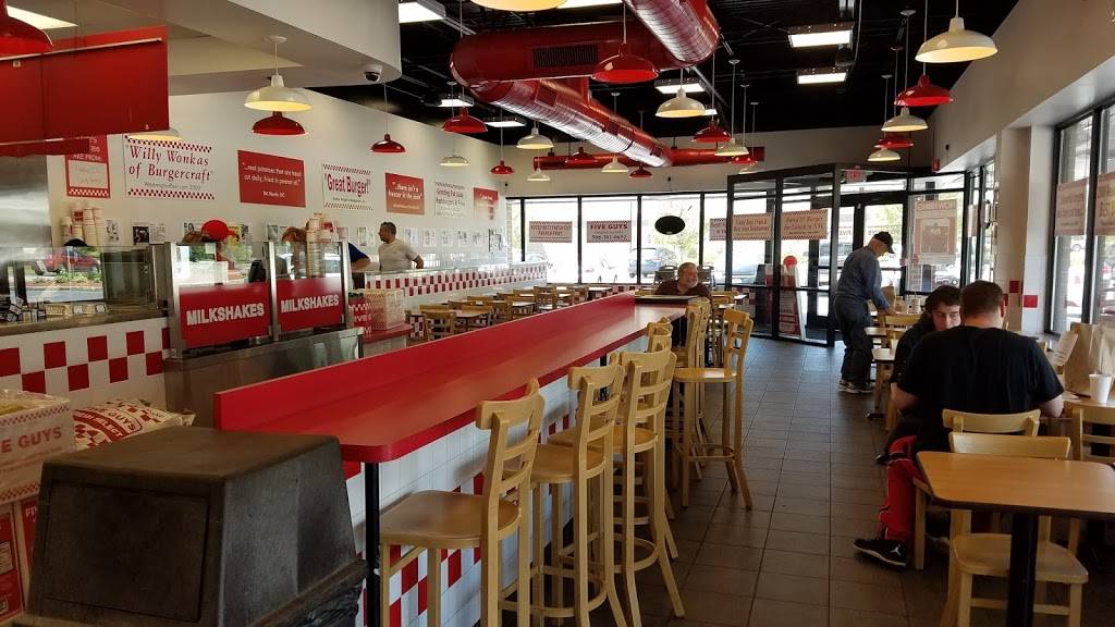 Five Guys | meal takeaway | 9 Medway Rd, Milford, MA 01757, USA | 5083810652 OR +1 508-381-0652