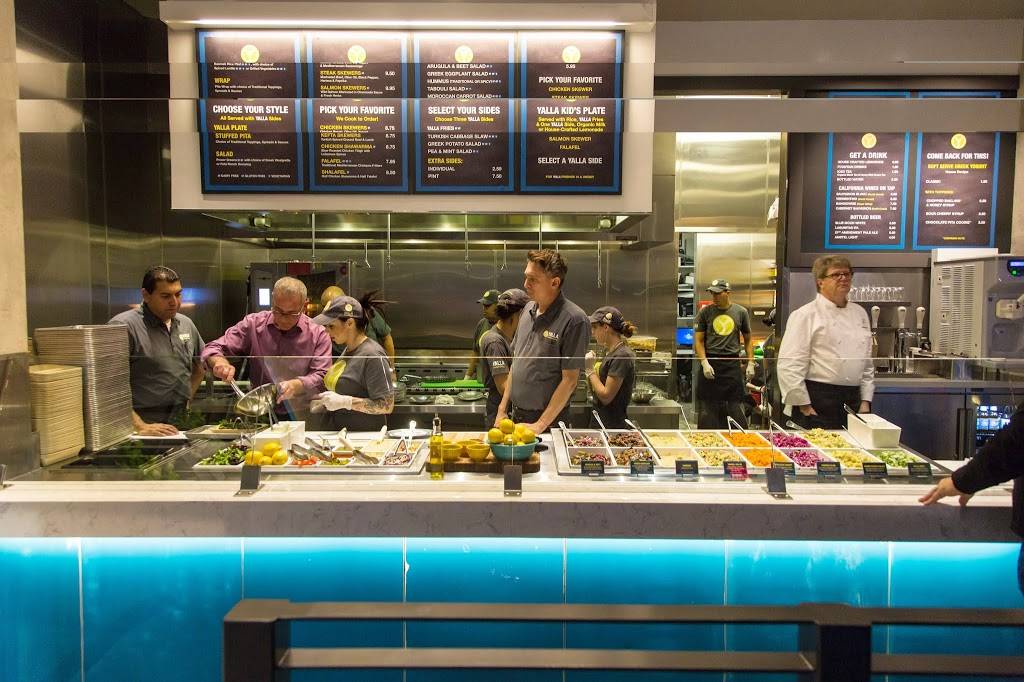Yalla Mediterranean | restaurant | 55 Crescent Dr Suite F, Pleasant Hill, CA 94523, USA | 9258258644 OR +1 925-825-8644