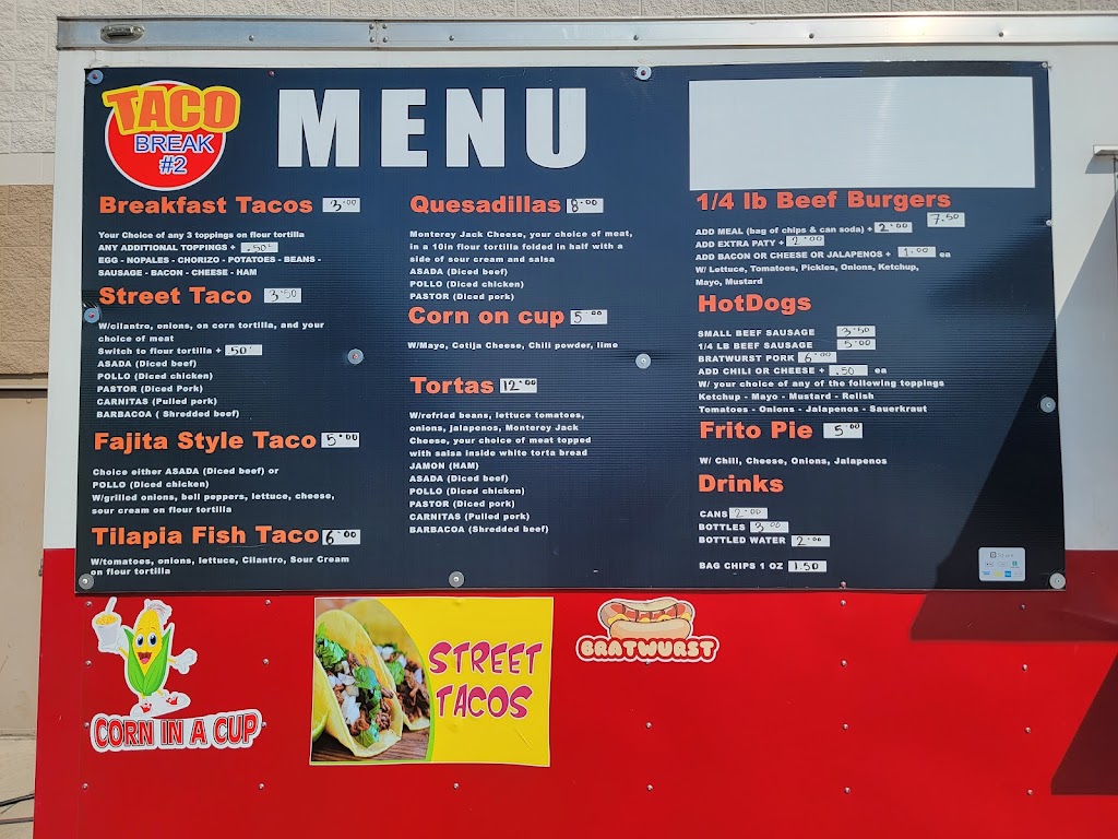 Taco Break 2 | restaurant | 6400 Brodie Ln, Austin, TX 78745, USA | 5125519607 OR +1 512-551-9607