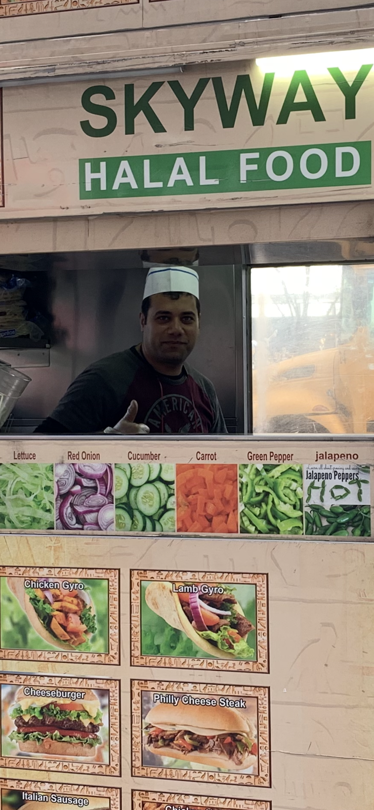 Skyway Halal Gyro Truck | restaurant | 2045 Broadway, New York, NY 10023, USA | 6469442701 OR +1 646-944-2701