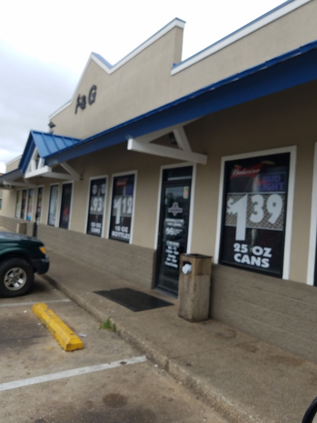 F & G Beverages | restaurant | 1707 Washington St, Vicksburg, MS 39180, USA | 6016361261 OR +1 601-636-1261