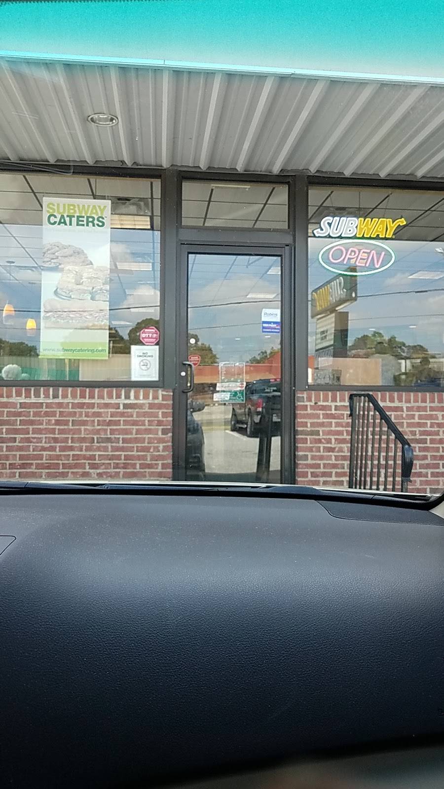 Subway | meal takeaway | 1801 Watson Blvd #C, Warner Robins, GA 31093, USA | 4789230555 OR +1 478-923-0555