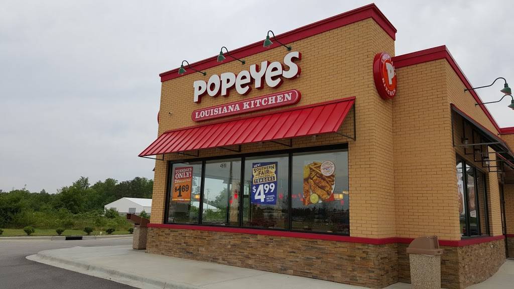 Popeyes Louisiana Kitchen | restaurant | 468 Killian Rd, Columbia, SC 29203, USA | 8037147111 OR +1 803-714-7111