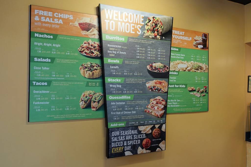 Moes Southwest Grill | restaurant | 2484 Briarcliff Rd NE, Atlanta, GA 30329, USA | 4042489399 OR +1 404-248-9399
