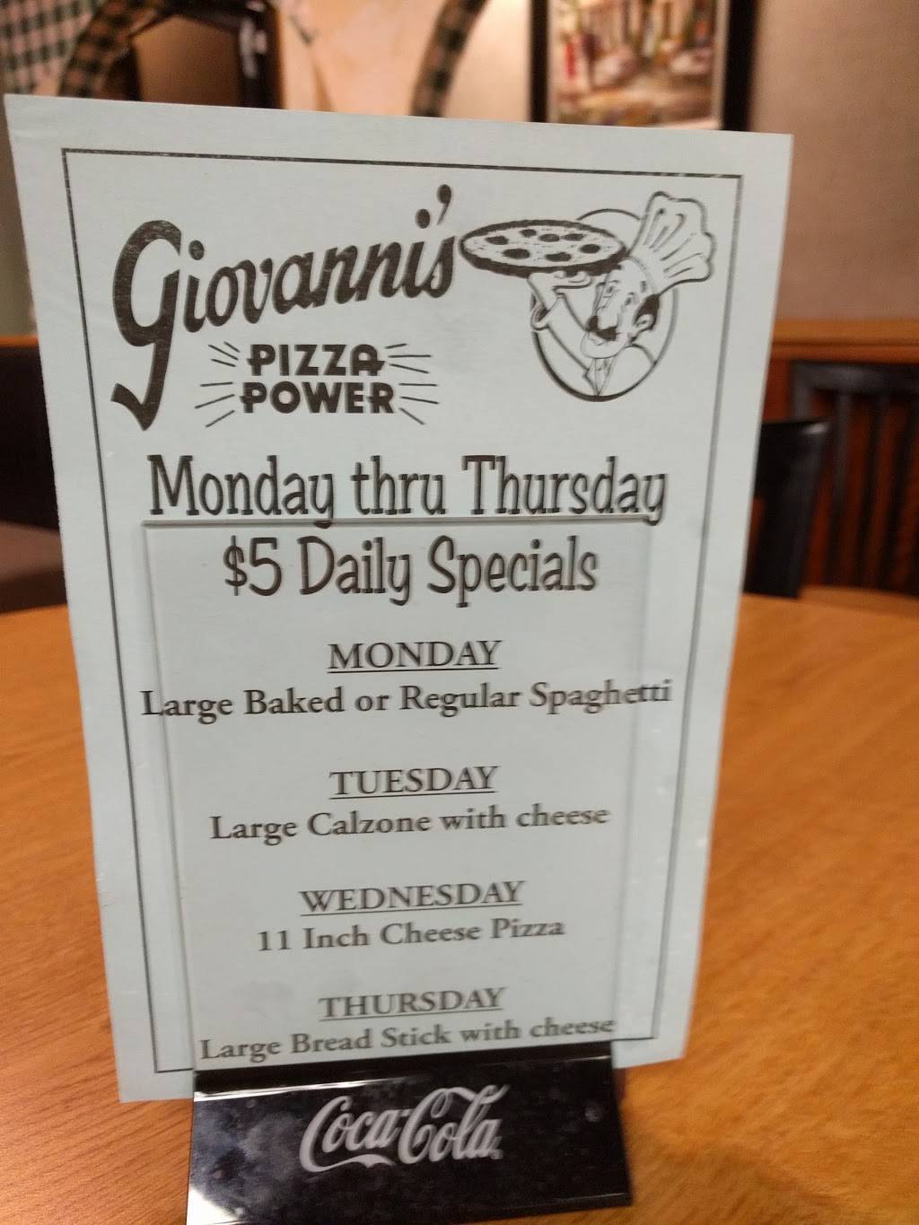 Giovannis Pizza | restaurant | 2171 Smoot Ave, Danville, WV 25053, USA | 3043694000 OR +1 304-369-4000