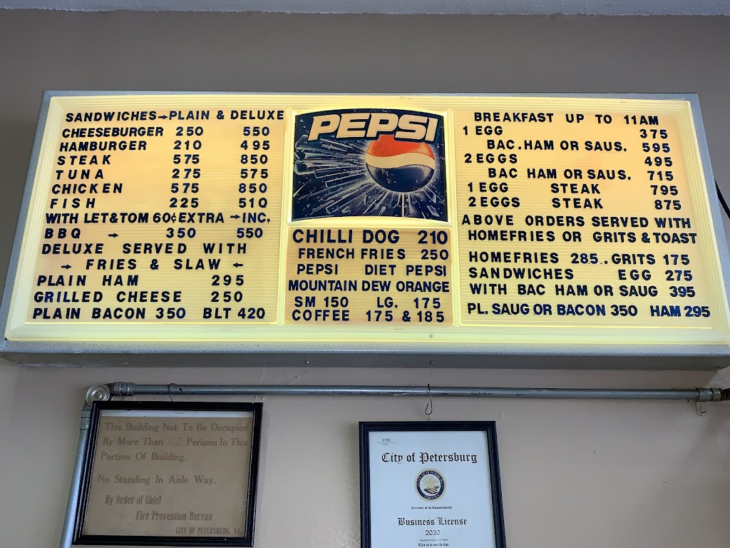 Petes Grill | restaurant | 6 W Washington St, Petersburg, VA 23803, USA | 8047326462 OR +1 804-732-6462