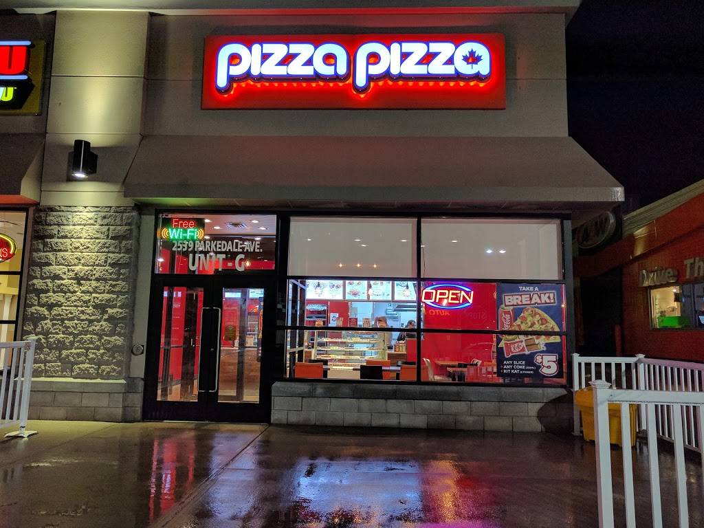 Pizza Pizza | meal delivery | 2539 Parkedale Ave, Brockville, ON K6V 3H2, Canada | 6133451111 OR +1 613-345-1111